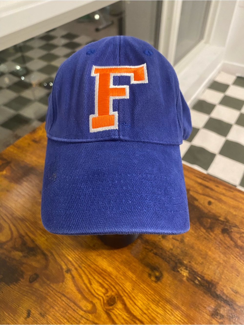 University of Florida Gators Baseball Cap Royal Blue Orange Captivating Headgear